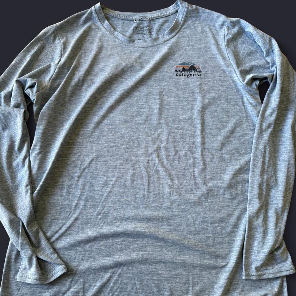 Blue patagonia capilene cool daily